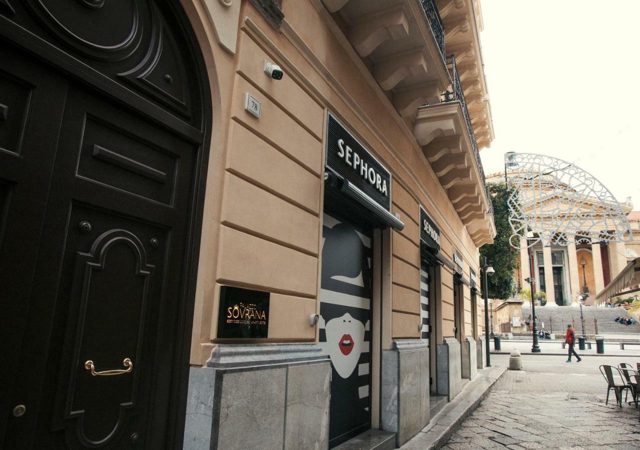 باليرمو Palazzo Sovrana Serviced Luxury Apartments المظهر الخارجي الصورة